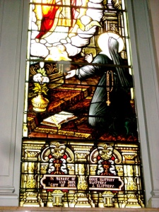 41Slattery window, Blessed Sacrament Church, Newark